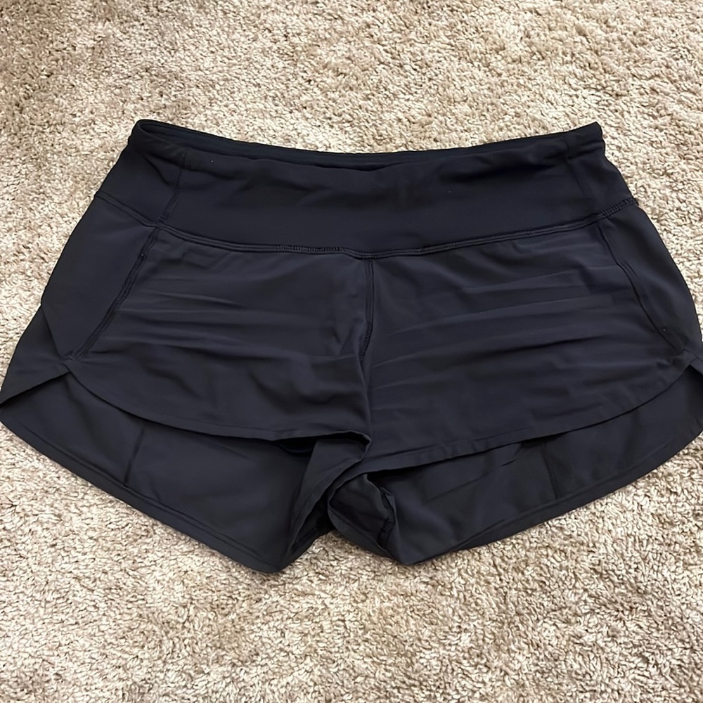 Lululemon Speed Up Shorts Black
